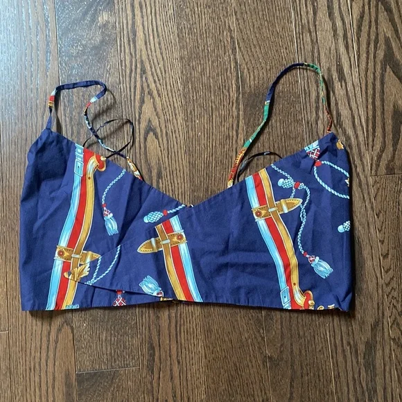 Zara Sailor tie top - Picture 3 of 6